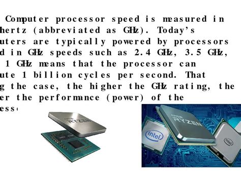 how important is ghz processor speed
