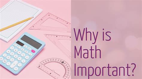 how important is math