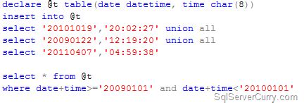 how insert date in sql