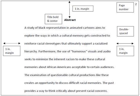 how is an abstract written