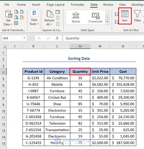 how is data organized in tidy spreadsheet