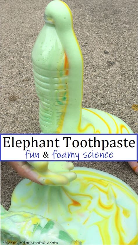 how is elephant toothpaste made