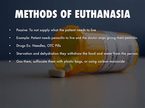 how is euthanasia performed on humans