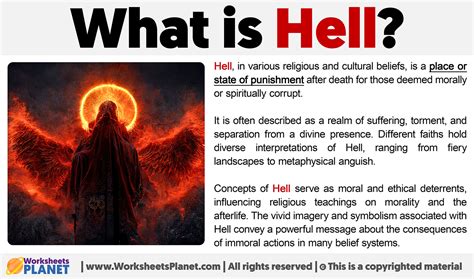 how is hell described