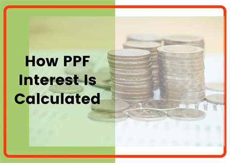 how is interest calculated in ppf