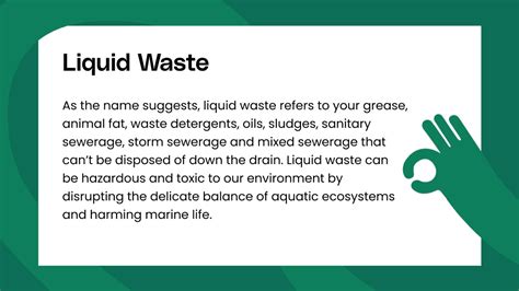 how is liquid waste disposed