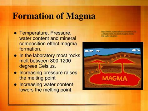 how is magma formed