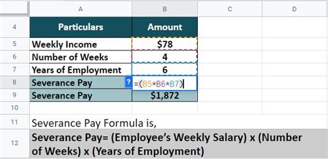 how is severance pay calculated
