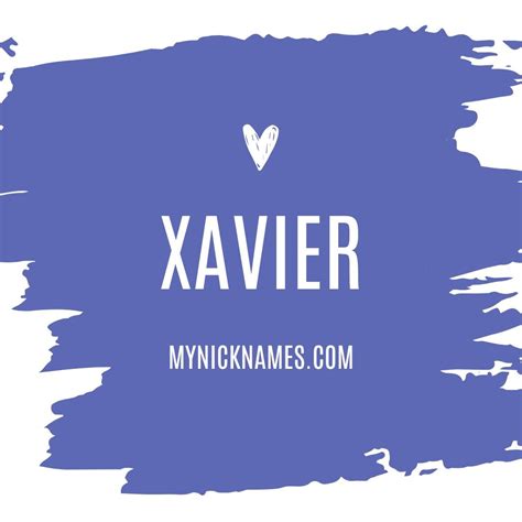 how is xavier pronounced
