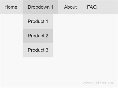 how accomplish create dropdown rise jquery