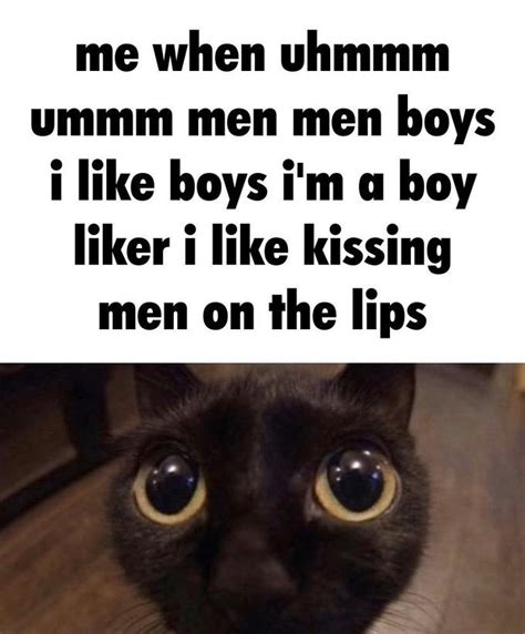 how kissing should feel as a boy meme