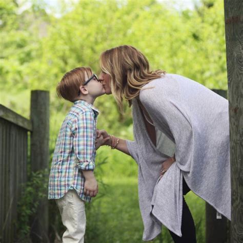 how kissing should feel for a child without