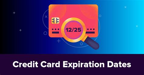 how long are expiration dates on credit cards