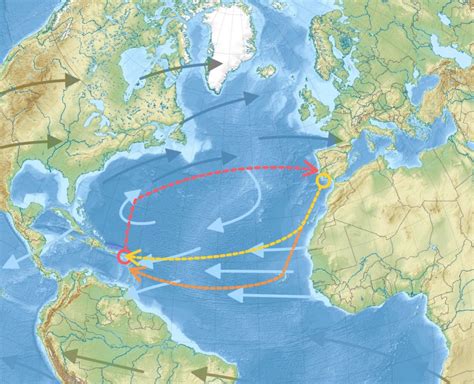 how long did it take to sail from europe to america