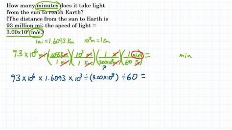 How Long Does Light Take To Travel 20000 Km
