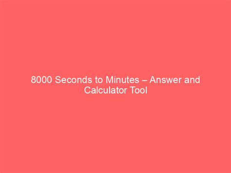 How Long Is 880 Seconds