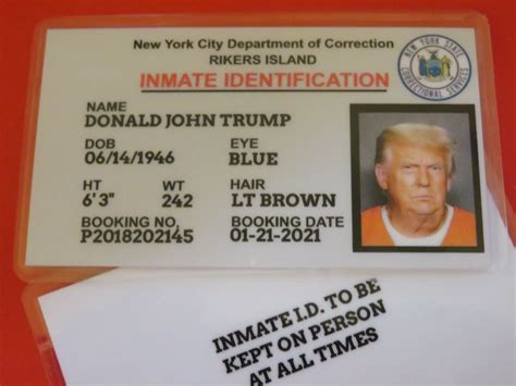 how long is an inmate number