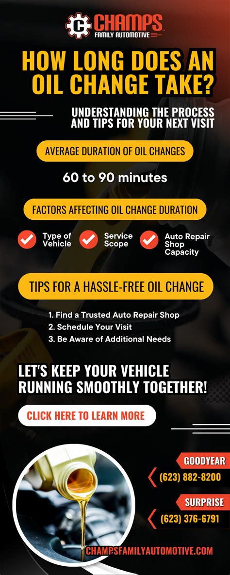 how long is change oil