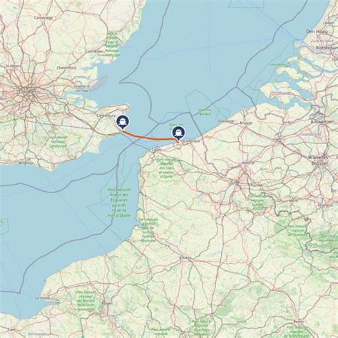 how long is dover to dunkirk