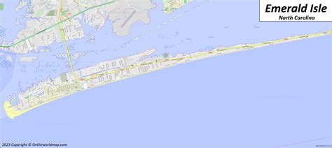 how long is emerald isle