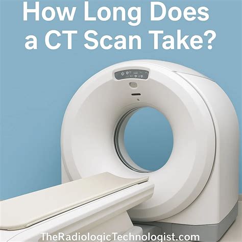 how long should a ct scan take