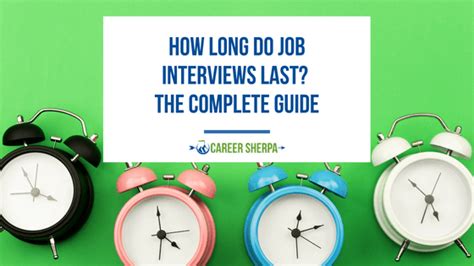 how long should an interview last