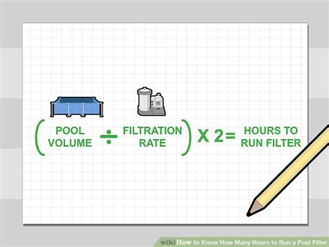 how long should the pool filter run