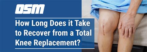 how long to heal from knee replacement