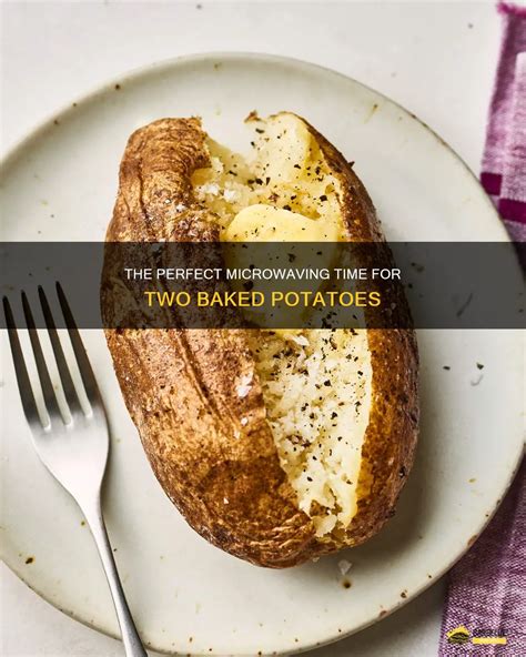 how long to microwave two potatoes