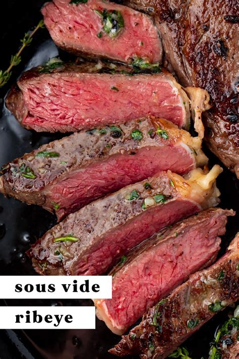 how long to sous vide ribeye