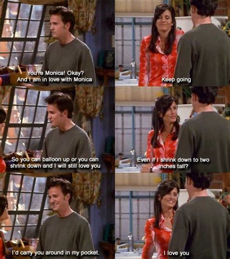 how long were monica and chandler dating