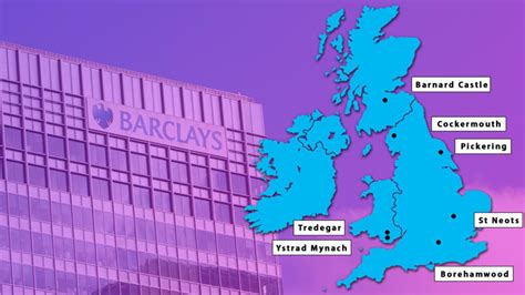 how many barclays branches