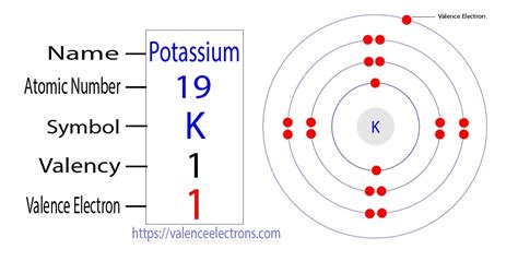 How Many Electrons Does Potassium Have