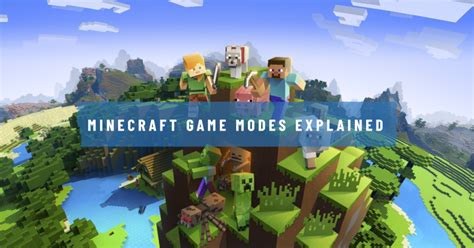 how many game modes in minecraft