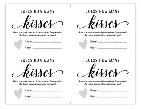 how many kisses a day do you need