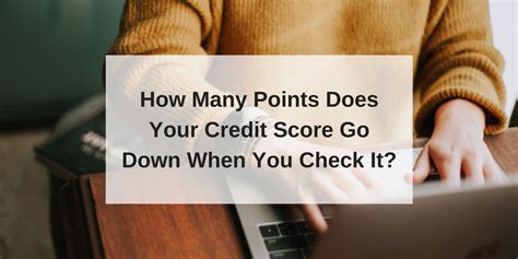 how many points is a credit check