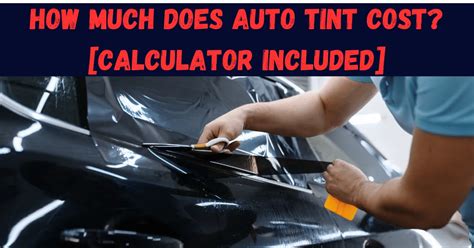 how much does it cost to tint