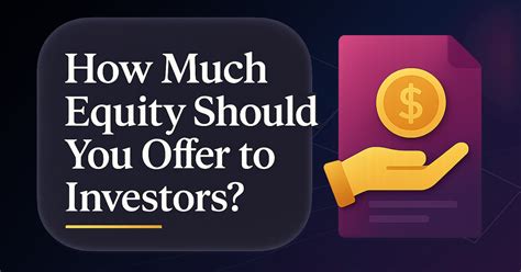 How Much Equity Should A Fourth Startup Gire Get
