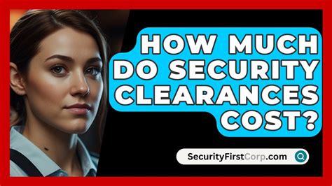 how much come undone security clearances cost