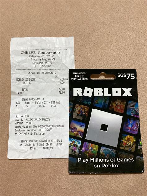 Roblox Card $50 USD 4500 Robux  Key Global - Gift Cards - Gameflip