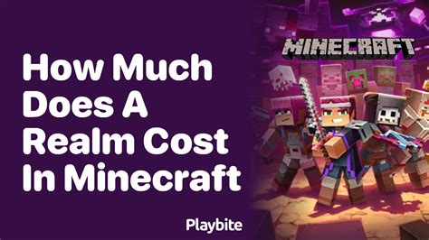 how much is a realm on minecraft