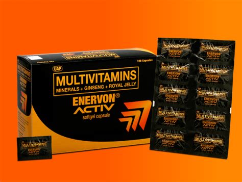 how much is enervon activ per capsule