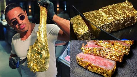 how much is salt bae gold steak