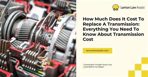 how much qualified cost to change transmission