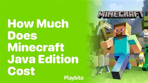 how much minecraft java edition
