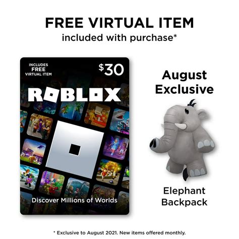 4,500 ROBLOX GIFT CARD + FREE ITEM - Roblox Gift Cards - Gameflip