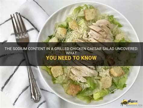 how much sodium is in a salad