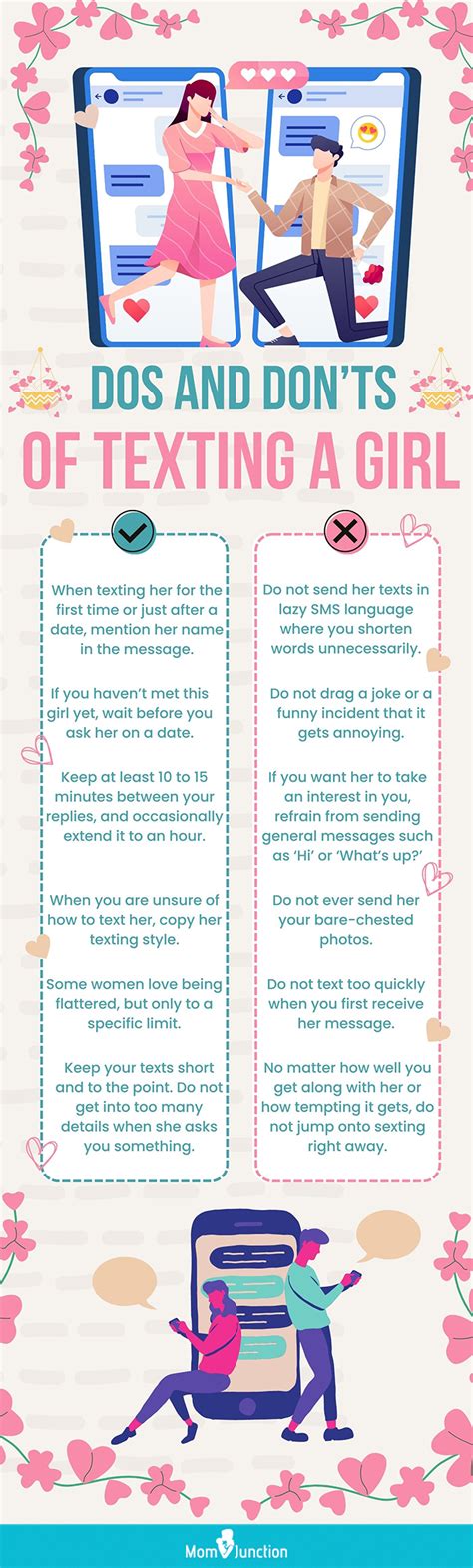 how often should you text a girl after getting her number