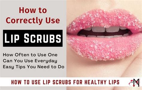how often to use sugar lip scrub without