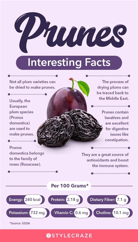 how prunes work